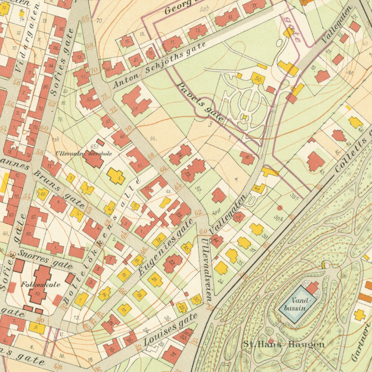 St. Hanshaugen 1921