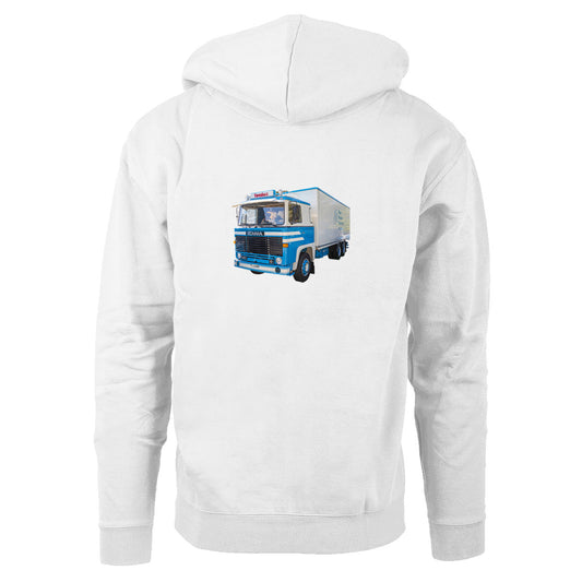 Tenden Scania 141 - hettegenser Hvit Bak
