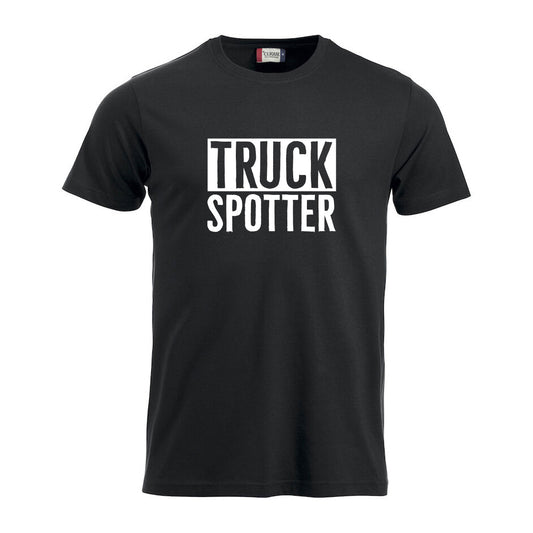 TruckSpotter Bold - tskjorte Sort