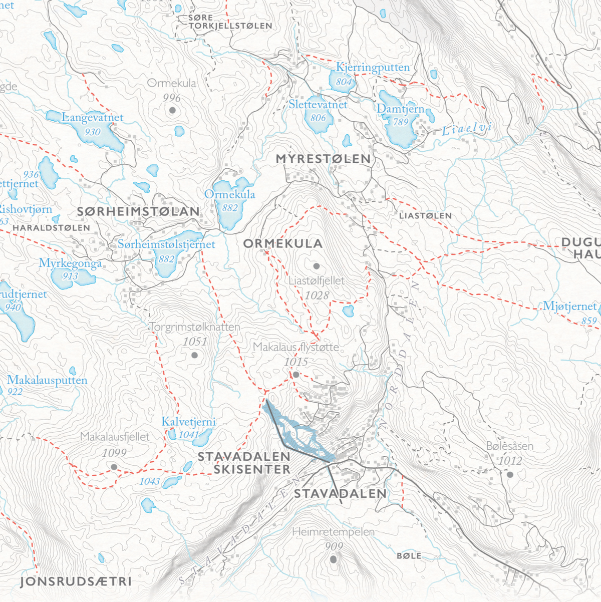Turkart Aurdal i Valdres