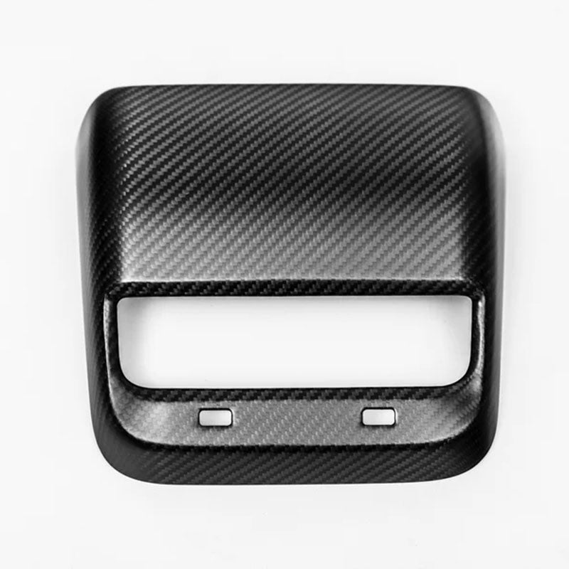 Ekte karbonfiber - Deksel til bakre ventilasjon for Model 3 2020-2023/Model Y 2021-2024