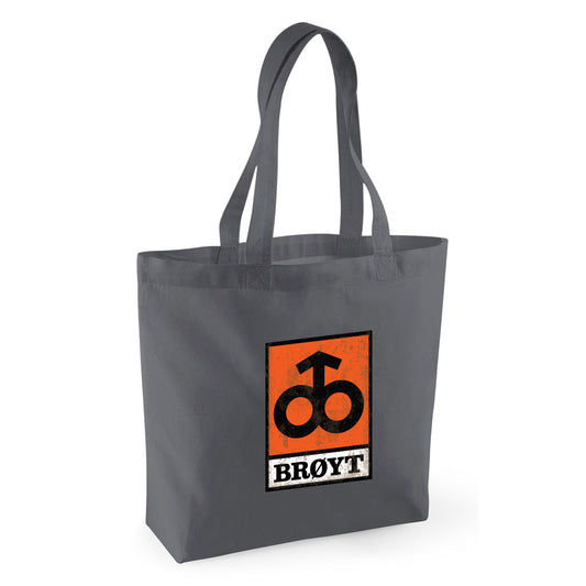 Brøyt handlepose Grå