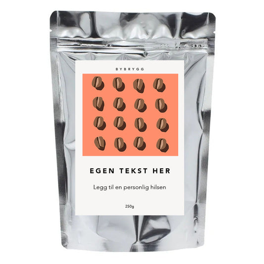 Julegaver til ansatte custom coffee (100stk)
