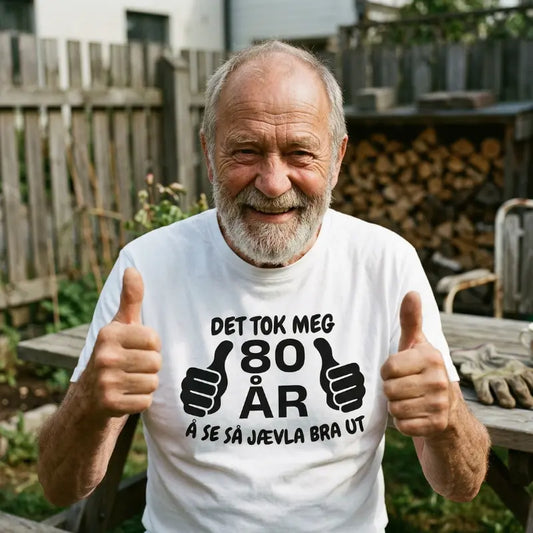 DET TOK MEG 80 ÅR Å SE SÅ BRA UT!