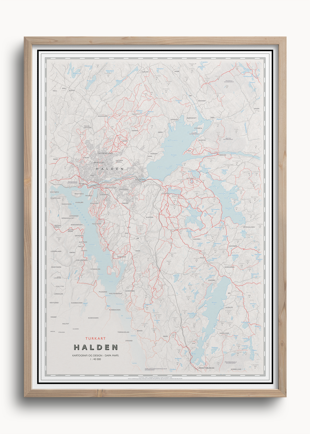 Halden turkart