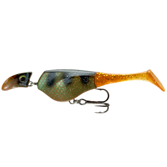 Headbanger Shad 11cm – Sinking – Rusty Perch