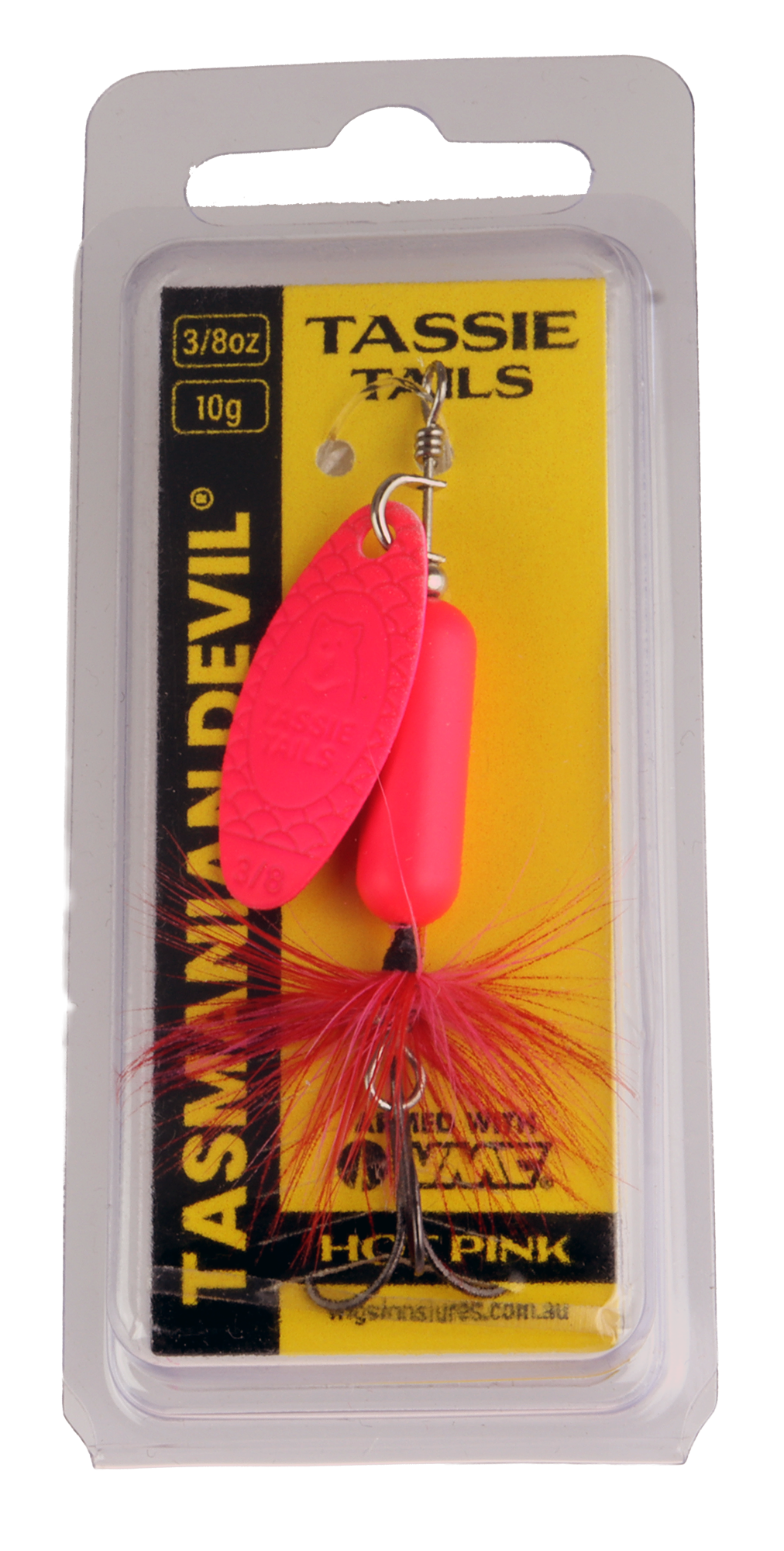 Tasmanian Devil - Tassie Tail - Hot Pink