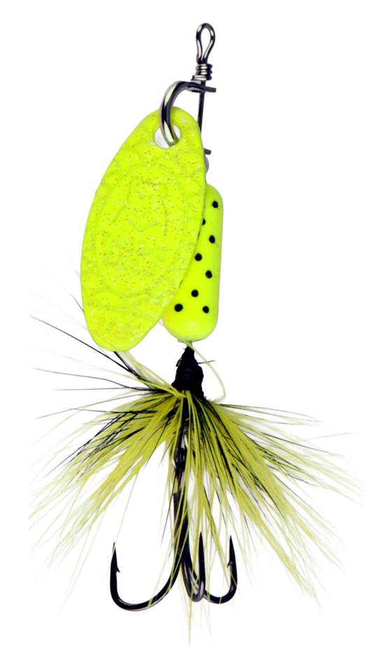 Tasmanian Devil - Tassie Tail - Spotted Chartruese 7g