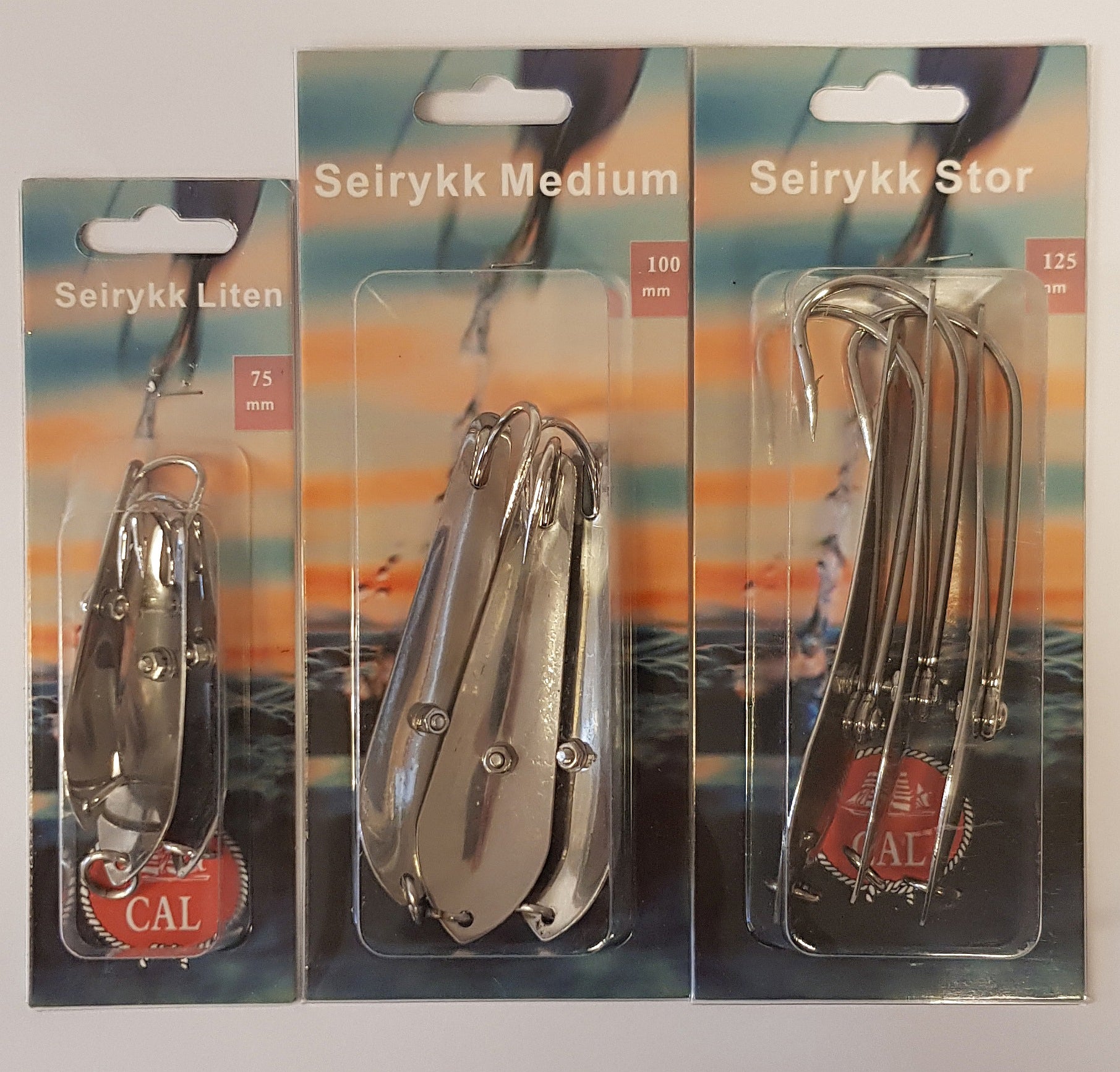 Osean Seirykk – Rustfri – 3pk – 75/100/125mm