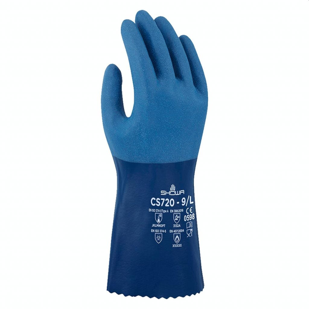 Showa CS720 – Nitrilhanske – Str. 9–11
