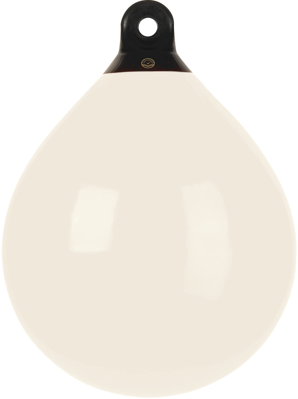 Danfender B60 Blåse – Kvit PVC – 60" – 72kg Oppdrift – For Båtar 24–30fot