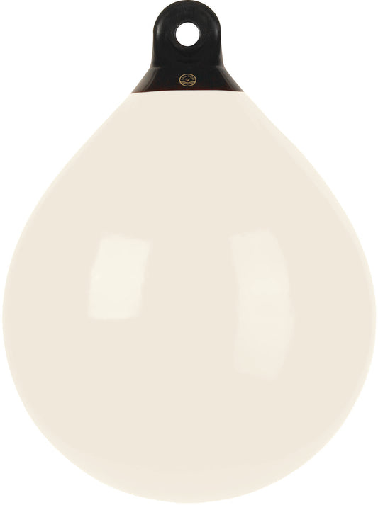Danfender B60 Blåse – Kvit PVC – 60" – 72kg Oppdrift – For Båtar 24–30fot