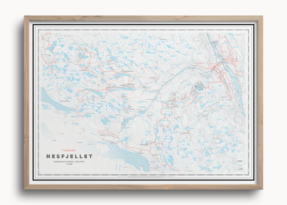 Turkart Nesfjellet