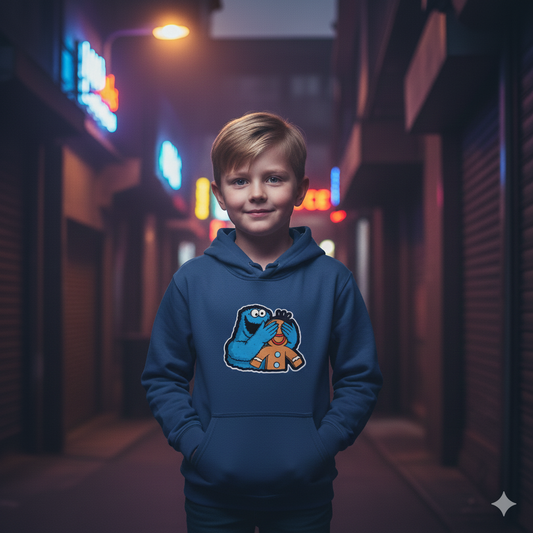 Kakemonsteret - JUNIOR hettegenser