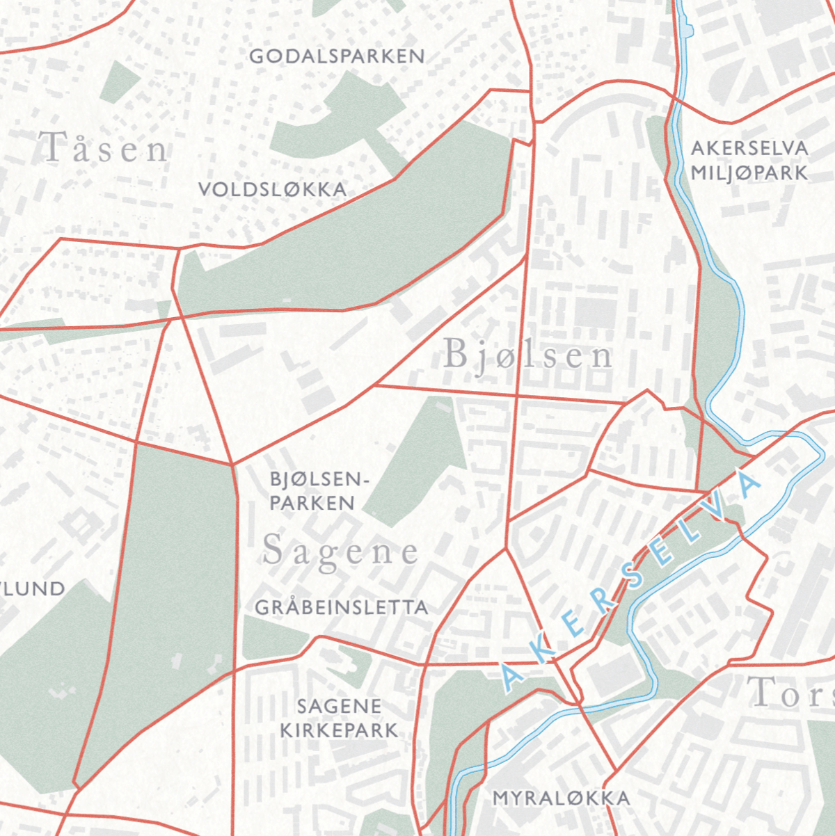 Oslo sykkelkart